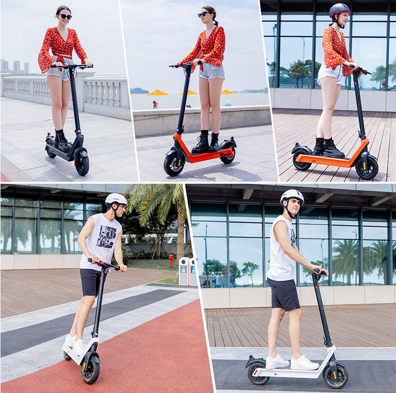 XSD-ES X9 New electric scooter 100KM high power folding adult mobility 10 inch e-scooter German standard