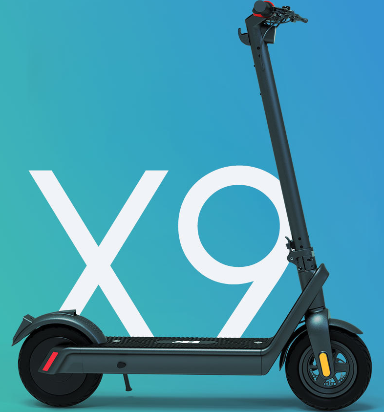 XSD-ES X9 New electric scooter 100KM high power folding adult mobility 10 inch e-scooter German standard