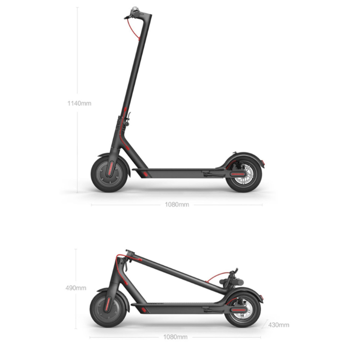 XSD-ES N7 PRO  8.5 inch electric  scooter Smart aluminum alloy urban mobility Scooter 350W motor sports adult electric scooter