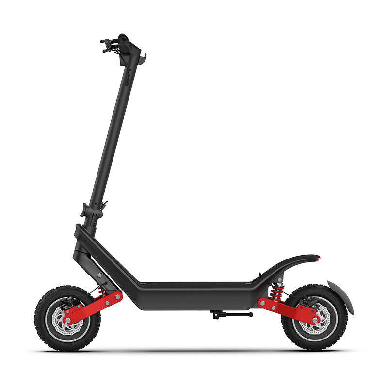 XSD-ES X10 2023 New electric scooter off-road dual drive adult 1200W high-power long endurance folding electric vehicle