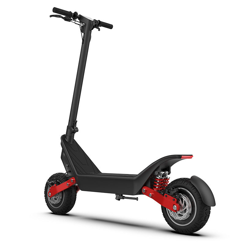 XSD-ES X10 2023 New electric scooter off-road dual drive adult 1200W high-power long endurance folding electric vehicle