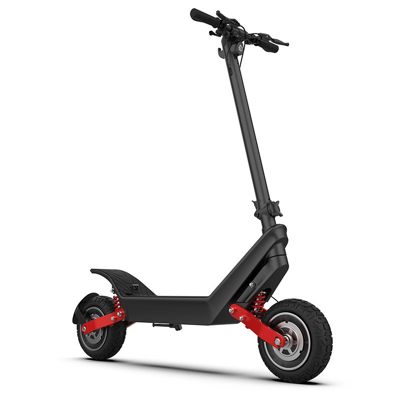 XSD-ES X10 2023 New electric scooter off-road dual drive adult 1200W high-power long endurance folding electric vehicle