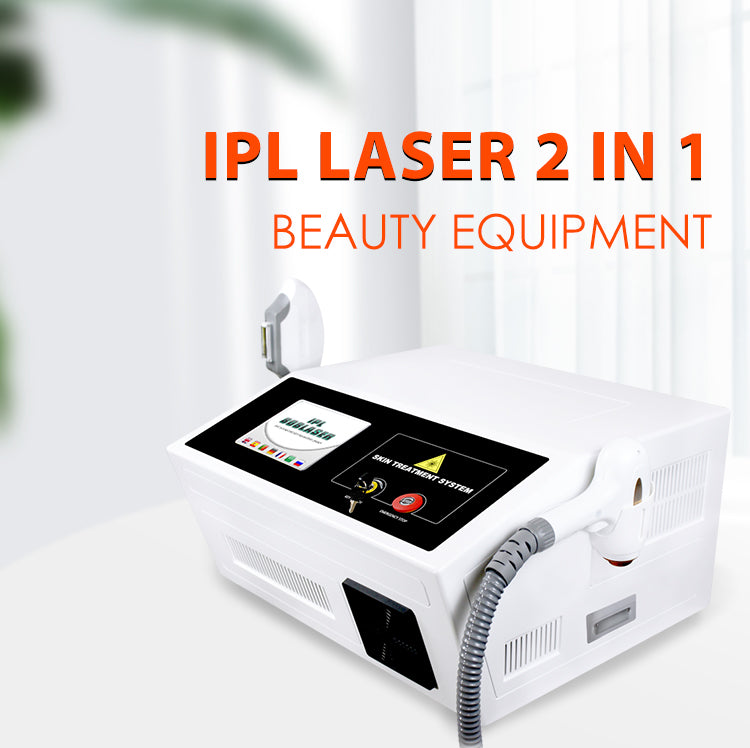 XSD-F02 IPL LASER 2 IN 1 BEAUTY EQUIPMENT For permanent hair removal