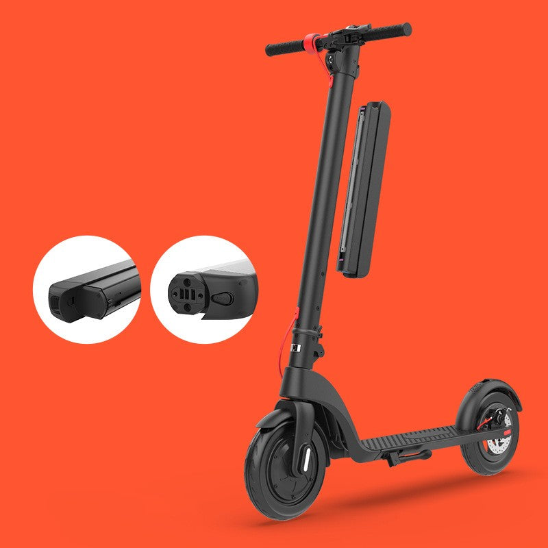 XSD-ES X8 36V 7.8AH two-wheeled Aluminum Alloy removable battery Foldable Electric Scooter